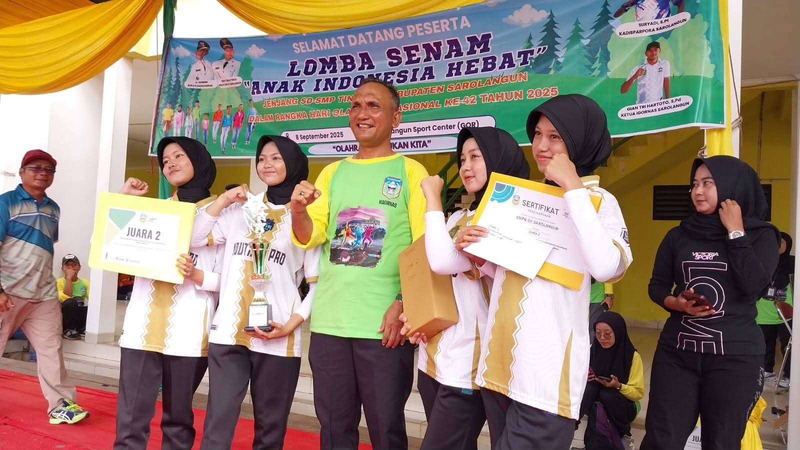 Senam Pagi Bersama Jaga Kebugaran Jasmani Siswa